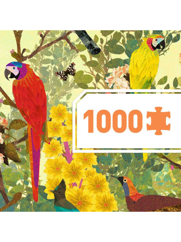 Puzzle tekturowe SPOKOJNE PTAKI 1000 elem .DJ07687