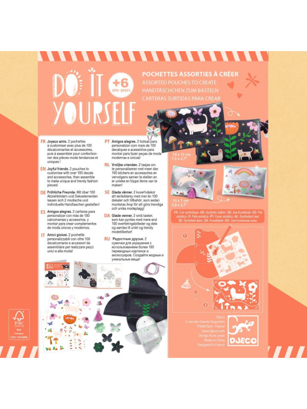 Zrób to sam - PORTMONETKI  PRZYJACIELE DJ07964