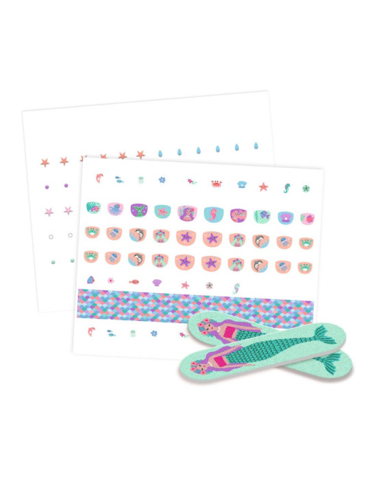 Naklejki na paznokcie SYRENKI DJ09237