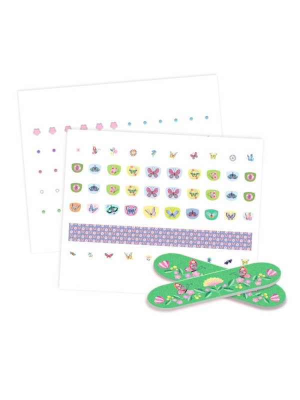 Naklejki na paznokcie MOTYLE DJ09238