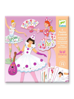 Zestaw ruchome postacie BALETNICE DJ09649