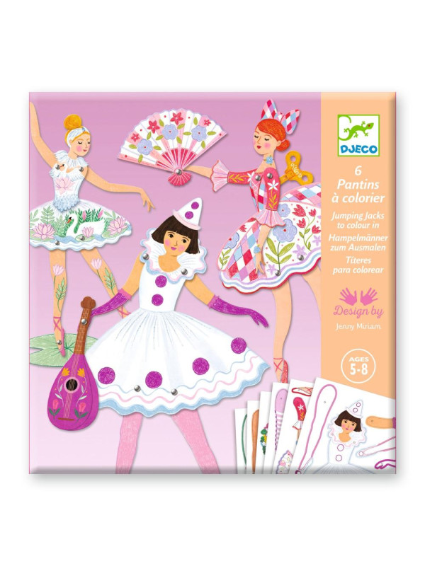 Zestaw ruchome postacie BALETNICE DJ09649