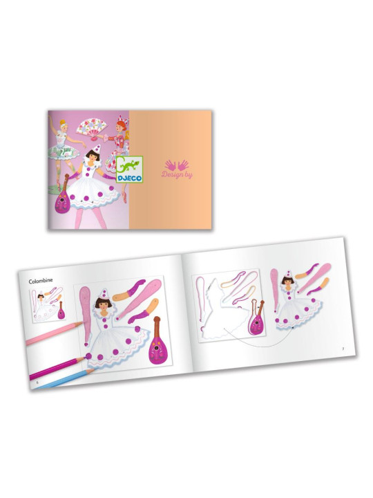 Zestaw ruchome postacie BALETNICE DJ09649