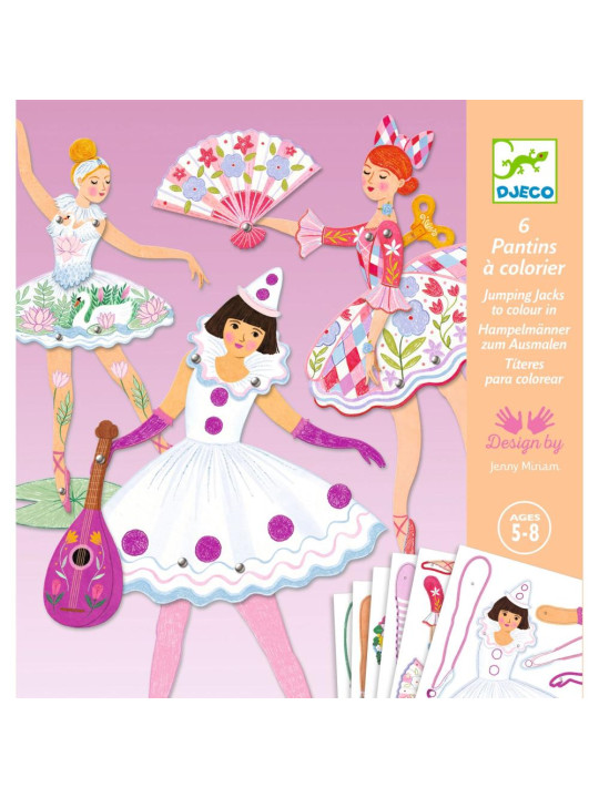 Zestaw ruchome postacie BALETNICE DJ09649