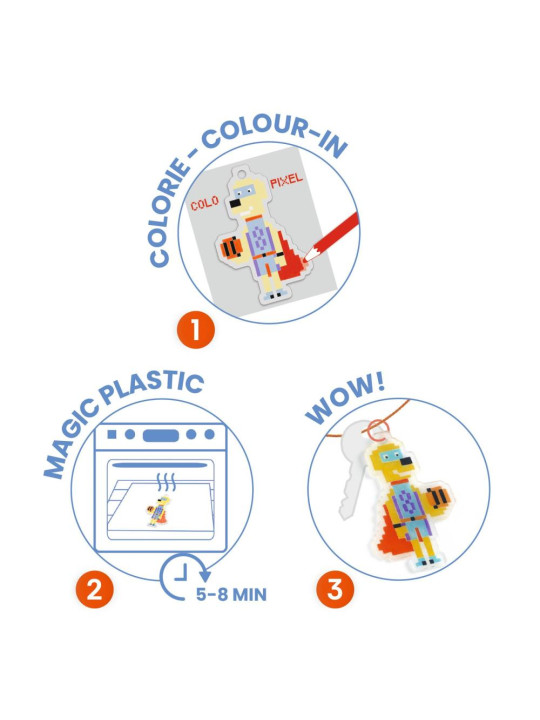 Zest. Zrób to sam - magiczny plastik PIXEL DJ79005