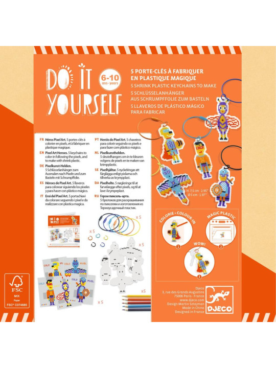 Zest. Zrób to sam - magiczny plastik PIXEL DJ79005