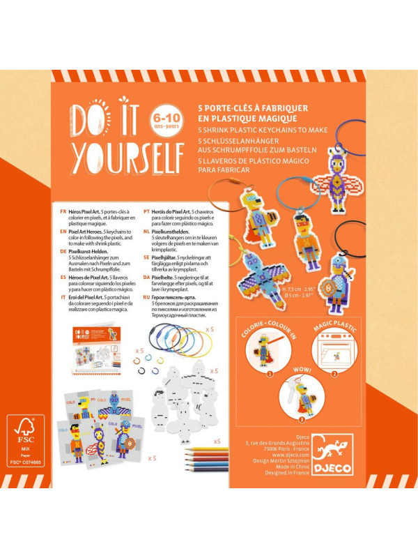 Zest. Zrób to sam - magiczny plastik PIXEL DJ79005