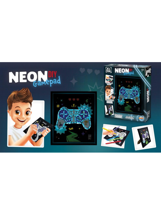 Zrób to sam - NEON Gamepad FK016