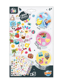 Zestaw naklejek +200 LATO FK018