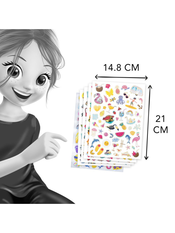 Zestaw naklejek +200 LATO FK018