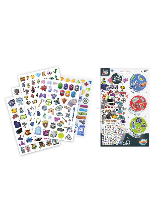 Zestaw naklejek +200 GRY FK019