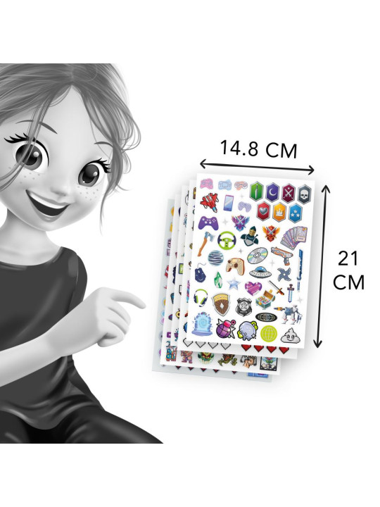 Zestaw naklejek +200 GRY FK019