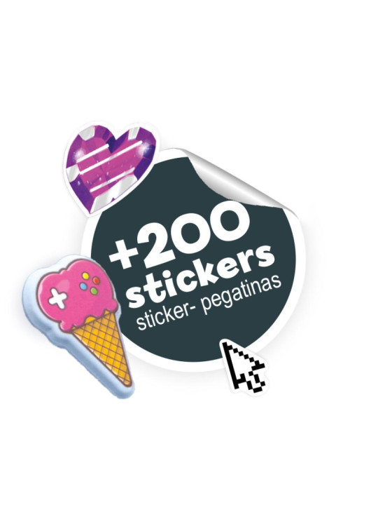 Zestaw naklejek +200 GRY FK019