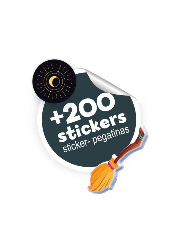 Zestaw naklejek +200 FANTASTYKA FK020