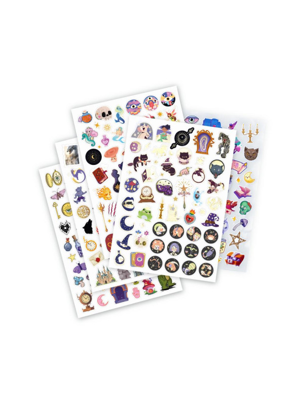 Zestaw naklejek +200 FANTASTYKA FK020