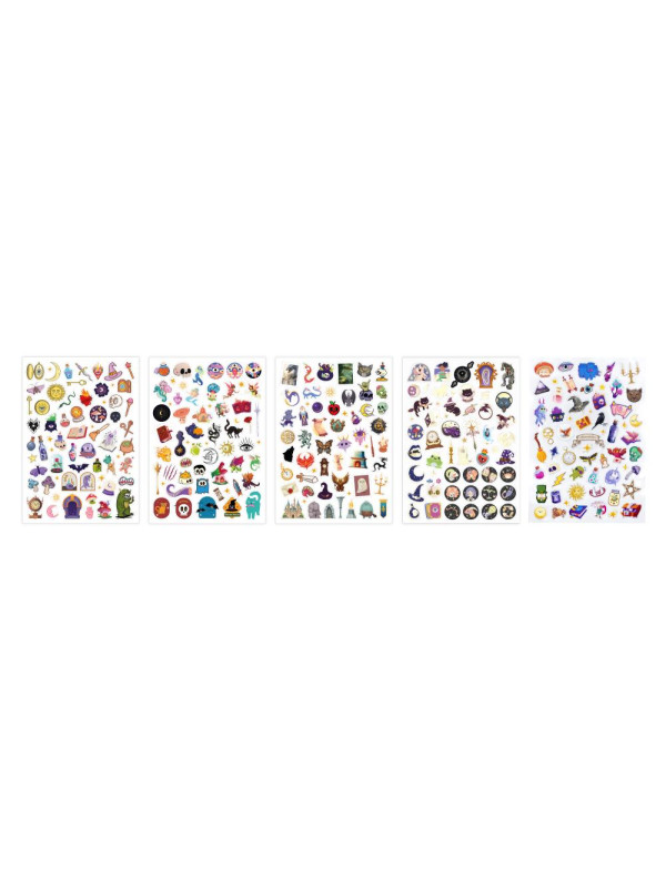 Zestaw naklejek +200 FANTASTYKA FK020