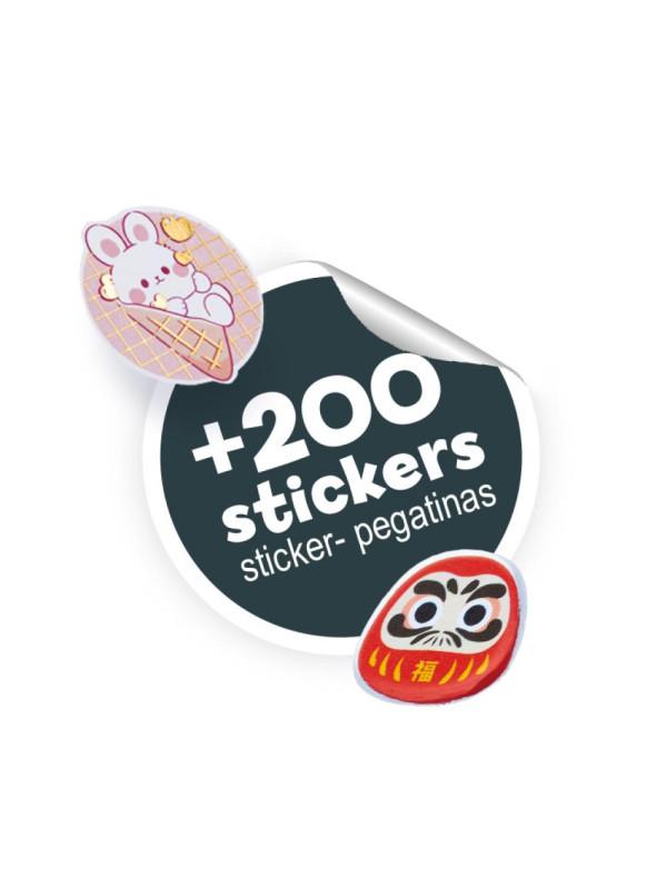 Zestaw naklejek +200 MANGA FK021