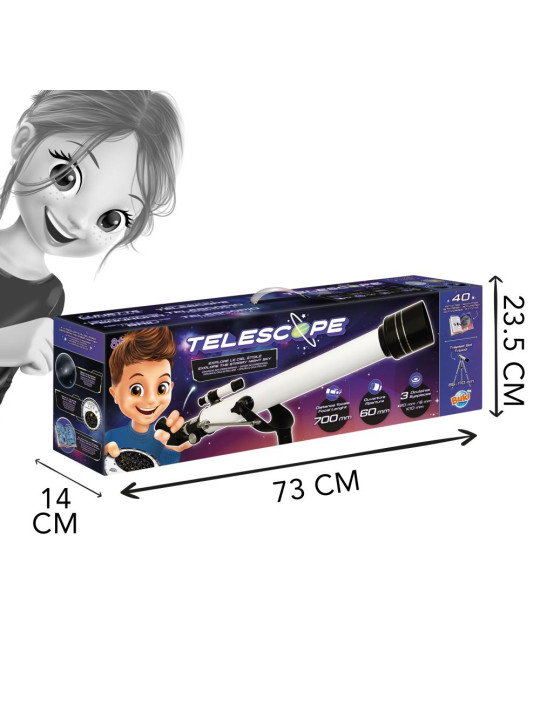 Teleskop 40 doświadczeń TS010