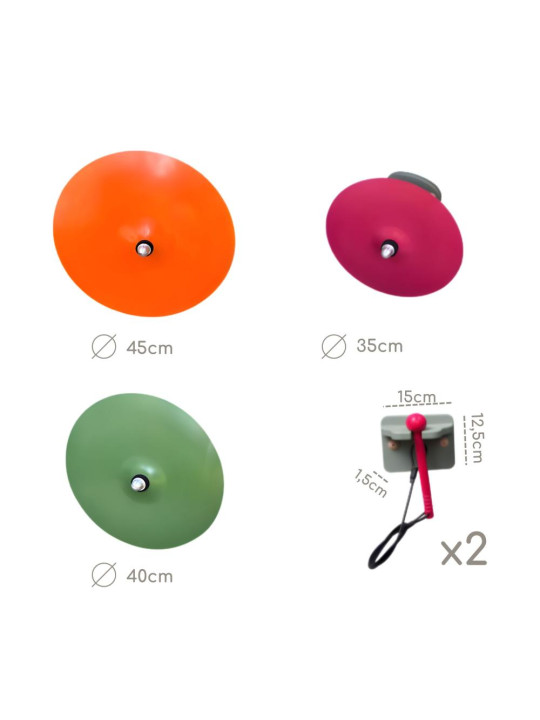 MASTERKIDZ Talerze Perkusyjne Akcesoria Outdoor Do Tablicy STEM