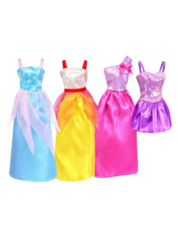 WOOPIE ROYAL Zestaw 5 Sukienek Balowych z Akcesoriami i Lalką