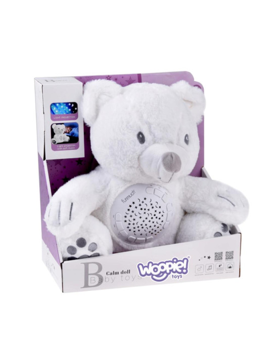 WOOPIE BABY Przytulanka Miś z Projektorem Uspokajacz 15 Melodii