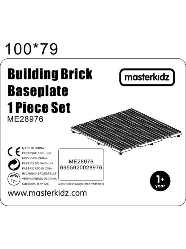 MASTERKIDZ 1 Panel Do Budowania Z Małych Klocków
