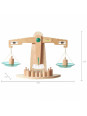 MASTERKIDZ Drewniana Waga Szalkowa