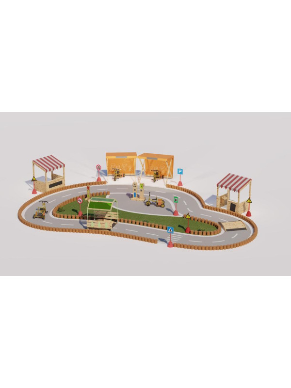 CLASSIC WORLD EDU Dystybutor Paliwa Stacja Ładowania do Samochodów