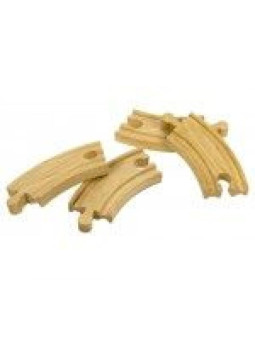 Zestaw do rozbudowy torów - 4 sztuki do zabawy , wyposażenie kolejek