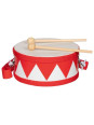 Bębenek biało-czerwony GOKI