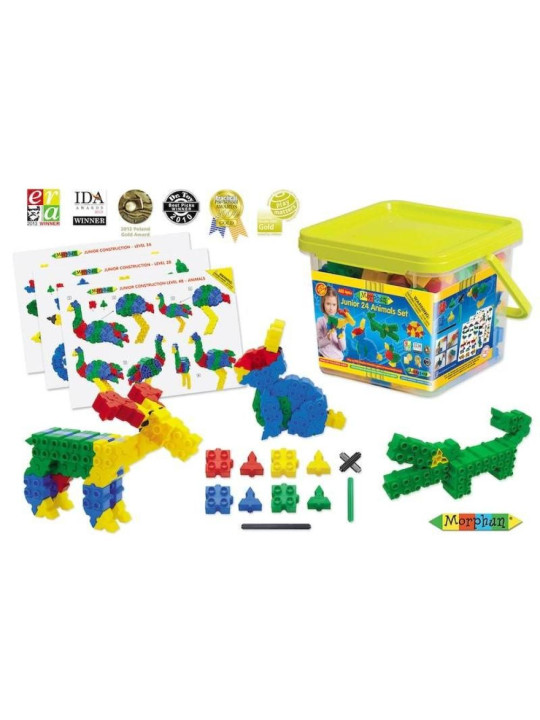 Morphun Zestaw klocków Zwierzątka, 252 el.