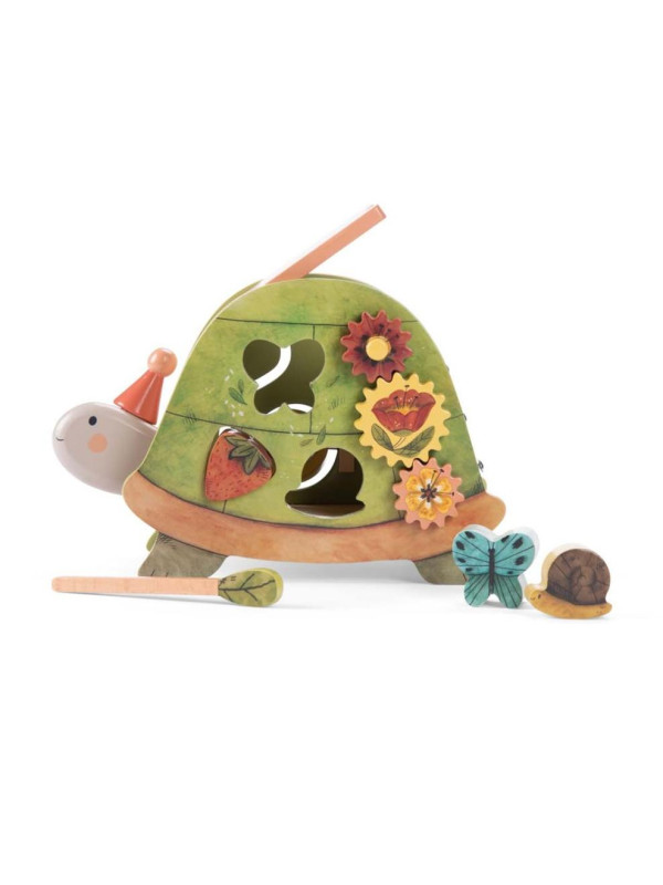 Zabawka aktywizująca żółw TRZY MAŁE KRÓLIKI 678114