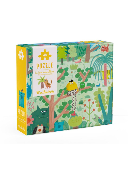 Puzzle KRAINA CZARÓW 48 elementów 48x34cm 716440