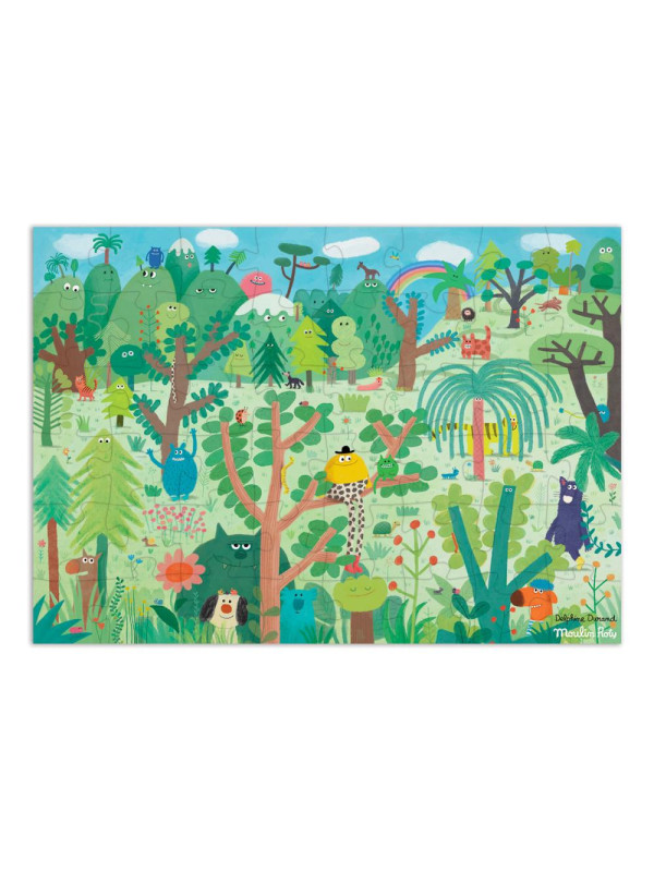 Puzzle KRAINA CZARÓW 48 elementów 48x34cm 716440