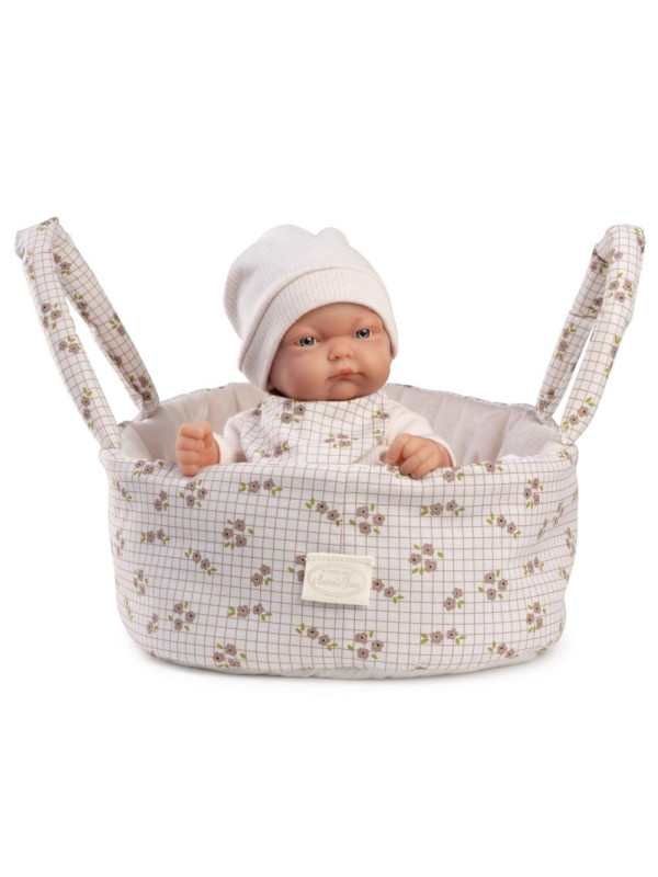 Lalka Pitu z nosidłem Antonio Juan 84101 - 26 cm, Brzuszek: Winylowy, Kolor oczu: Niebieski