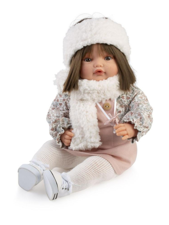 Lalka Beni w opasce płacząca Antonio Juan 16385 - 42 cm, Kolor oczu: Brązowy, Kolor włosów: Brązowy