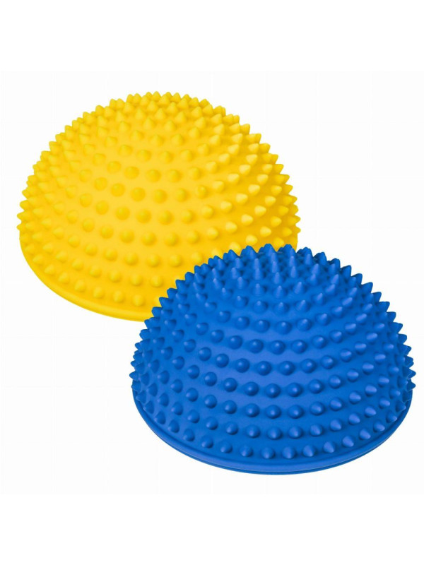Zestaw półkul sensorycznych 2szt Żółto-Niebieska
