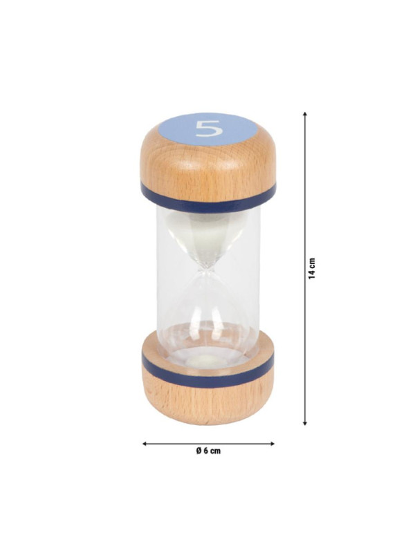 Odmierzacz czasu klepsydra dla dzieci do nauki organizacji czasu Small Foot