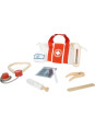 Torba lekarska dla dzieci z akcesoriami czerwona Small Foot