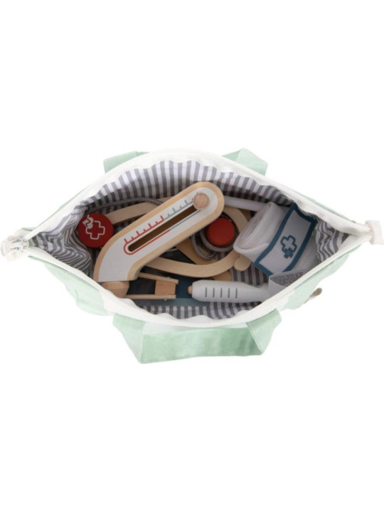 Torba lekarska dla dzieci z akcesoriami jasnozielona Small Foot