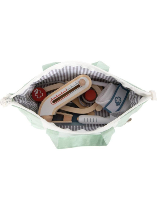 Torba lekarska dla dzieci z akcesoriami jasnozielona Small Foot