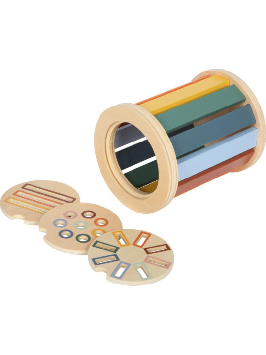 Edukacyjna gra Montessori sortowanie i dopasowywanie z bębnem Small Foot