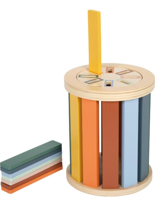 Edukacyjna gra Montessori sortowanie i dopasowywanie z bębnem Small Foot