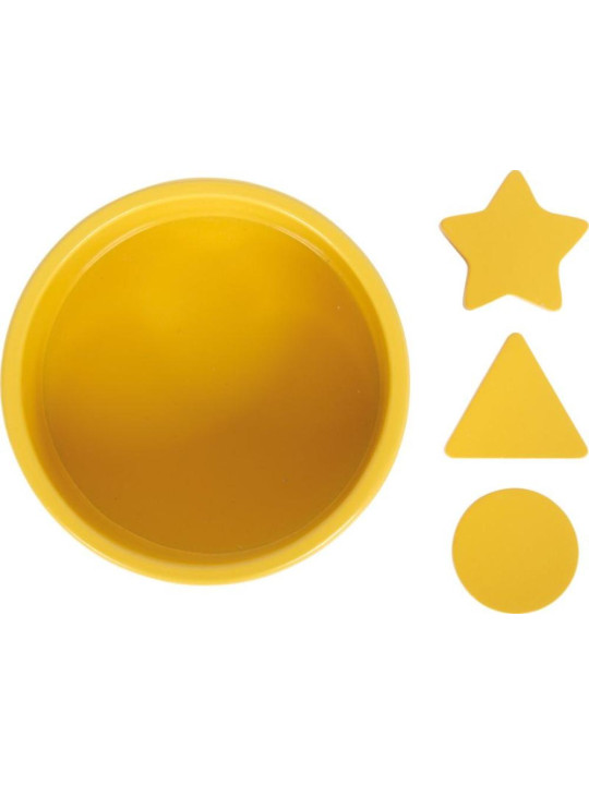 Drewniana gra do sortowania i liczenia Montessori ze szczypcami Small Foot