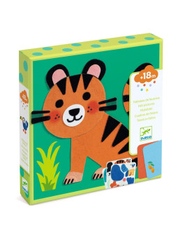 Wyklejanki filcowe MIĘKKIE ZWIERZĄTKA DJ00047