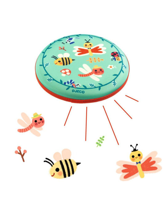 Latający dysk ROBACZKI (kpl. 6 szt.) DJ02128