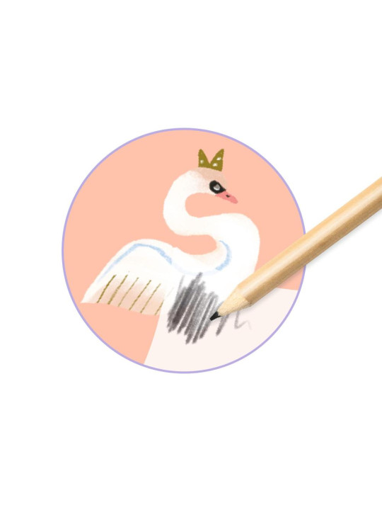 Zestaw kalkomanii - MAŁA SZKOŁA BALETOWA DJ09356