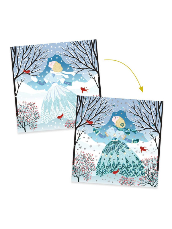 Zestaw art. z folią transferową PORY ROKU DJ09528