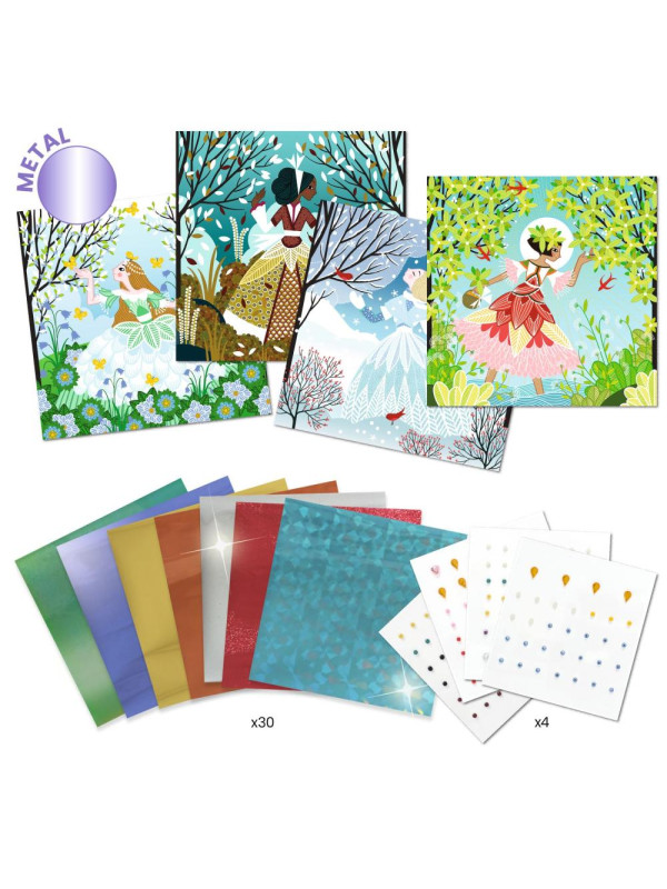 Zestaw art. z folią transferową PORY ROKU DJ09528