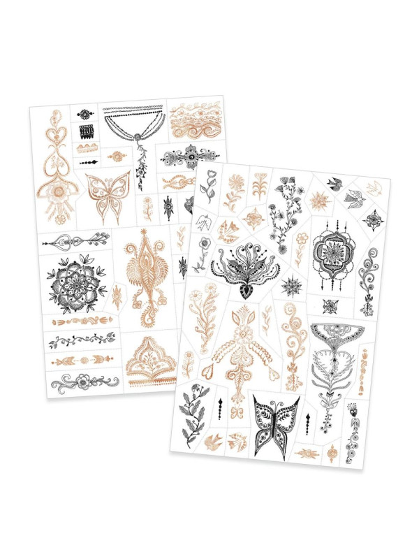Tatuaże ORIENTALNE WZORY DJ09914